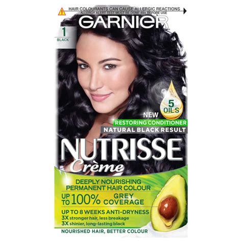 garnier nutrisse hair color black|garnier nutrisse best price.